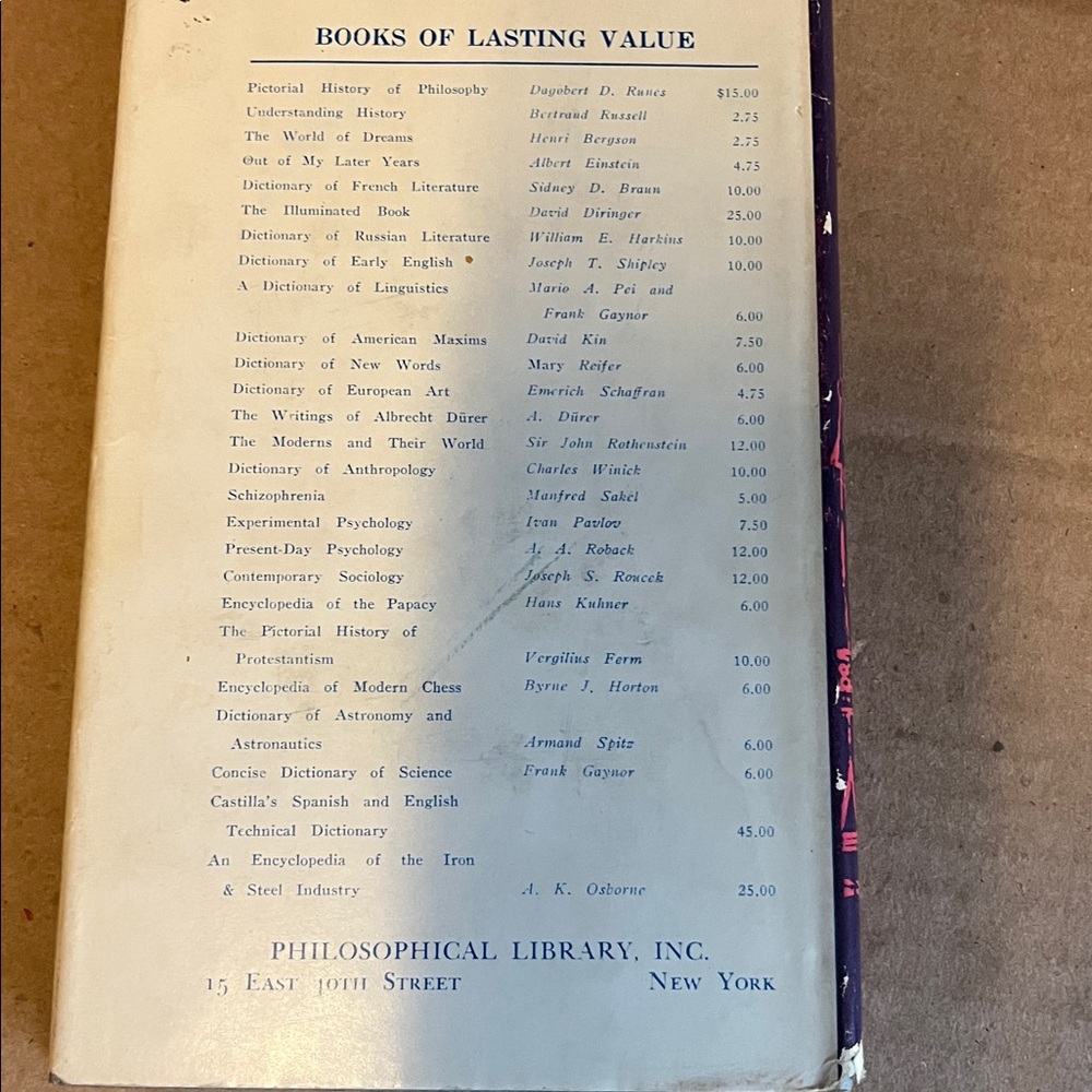 1200 Russian Proverbs Hardcover Book - Blue & Pink Cover 1960 Original DJ - Picture 2 of 4